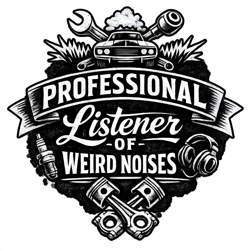 Funny work shirt design - Professional Listener Of Weird Noises